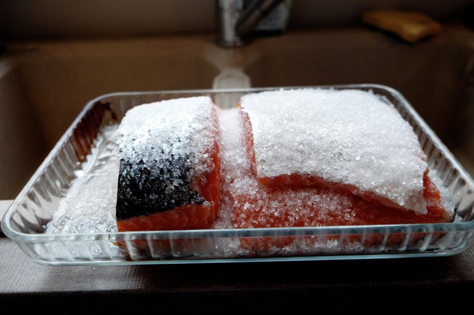 Free Image of Salted fish 