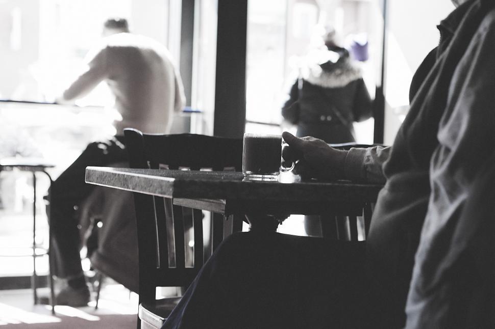 Free Image of People Sitting at a Table 