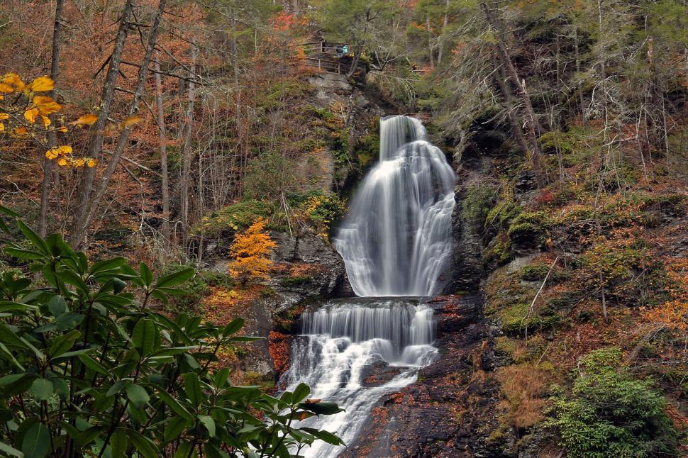 Free Image of Dingmans Falls at Dingmans Ferry Pennsylvania 