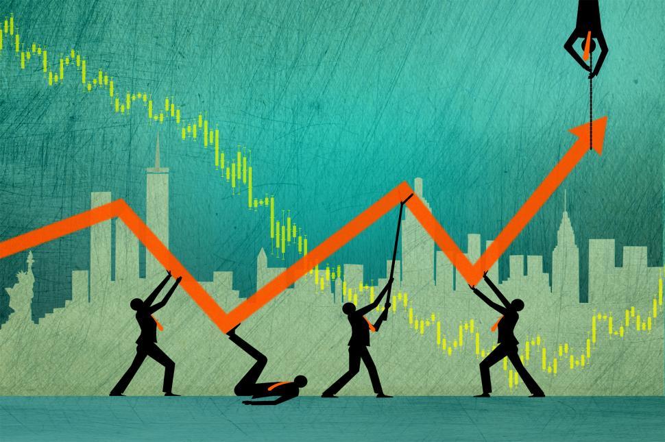 Free Image of The search for profit when markets are volatile 