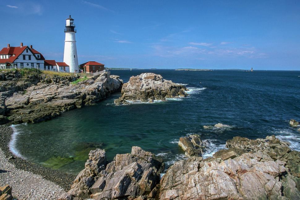 Free Image of Portland Head Light Lighthouse 