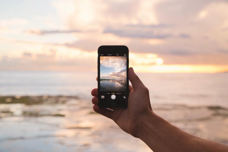Free Image of Person Taking a Picture With a Cell Phone 