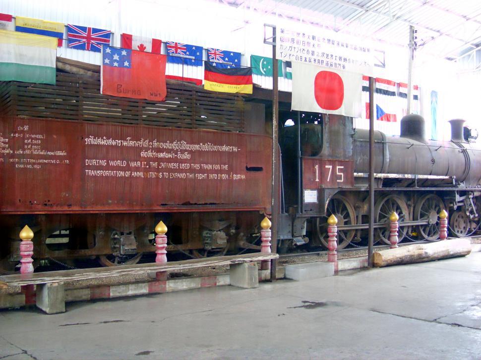Free Image of WWII japanese Ammunitions train 