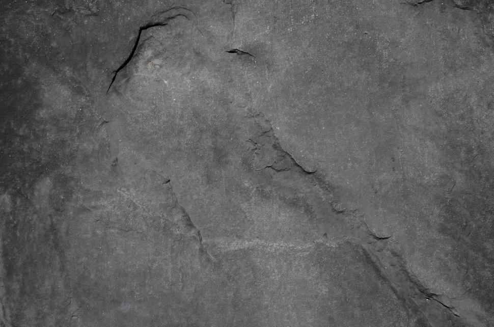 Free Image of Stone Wall in Black and White 