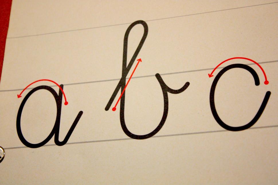 Free Image of Easy as abc  