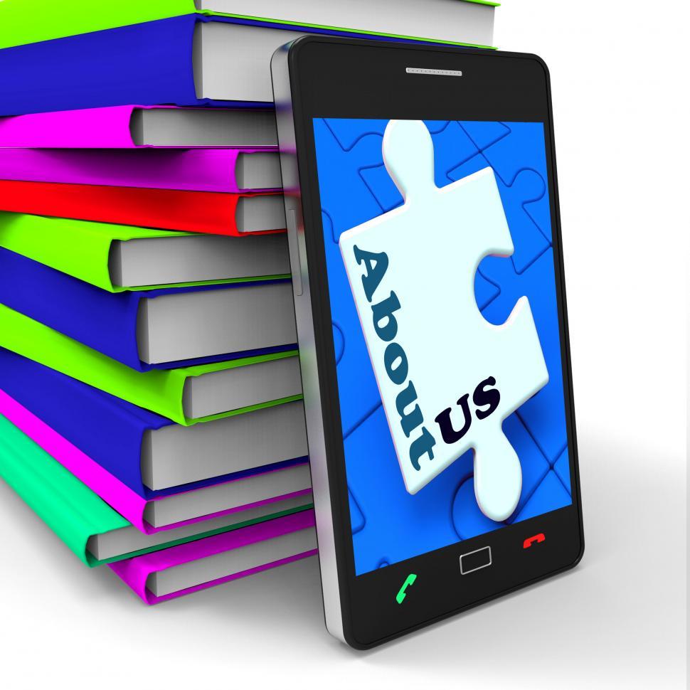 Free Image of About Us Smartphone Means What We Do Website Section 