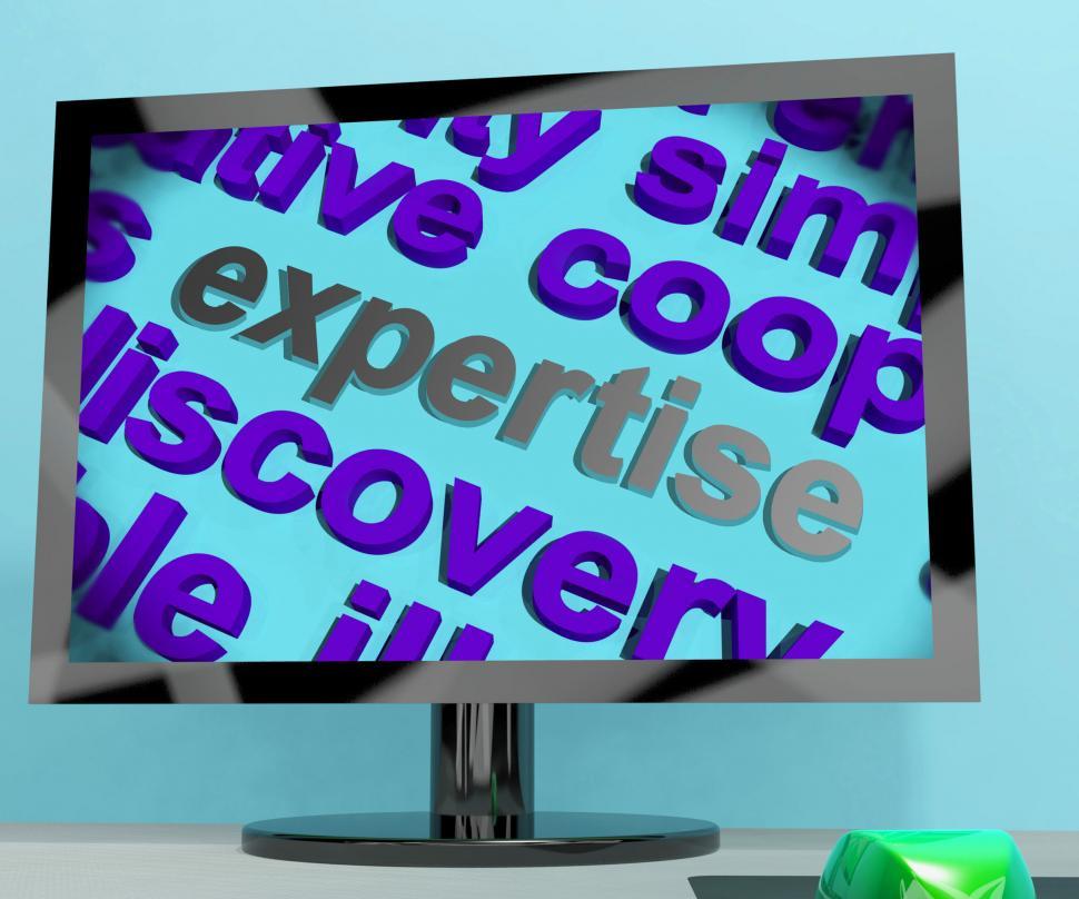 Free Image of Expertise Word Screen Means Proficiency  Capabilities And Know-H 