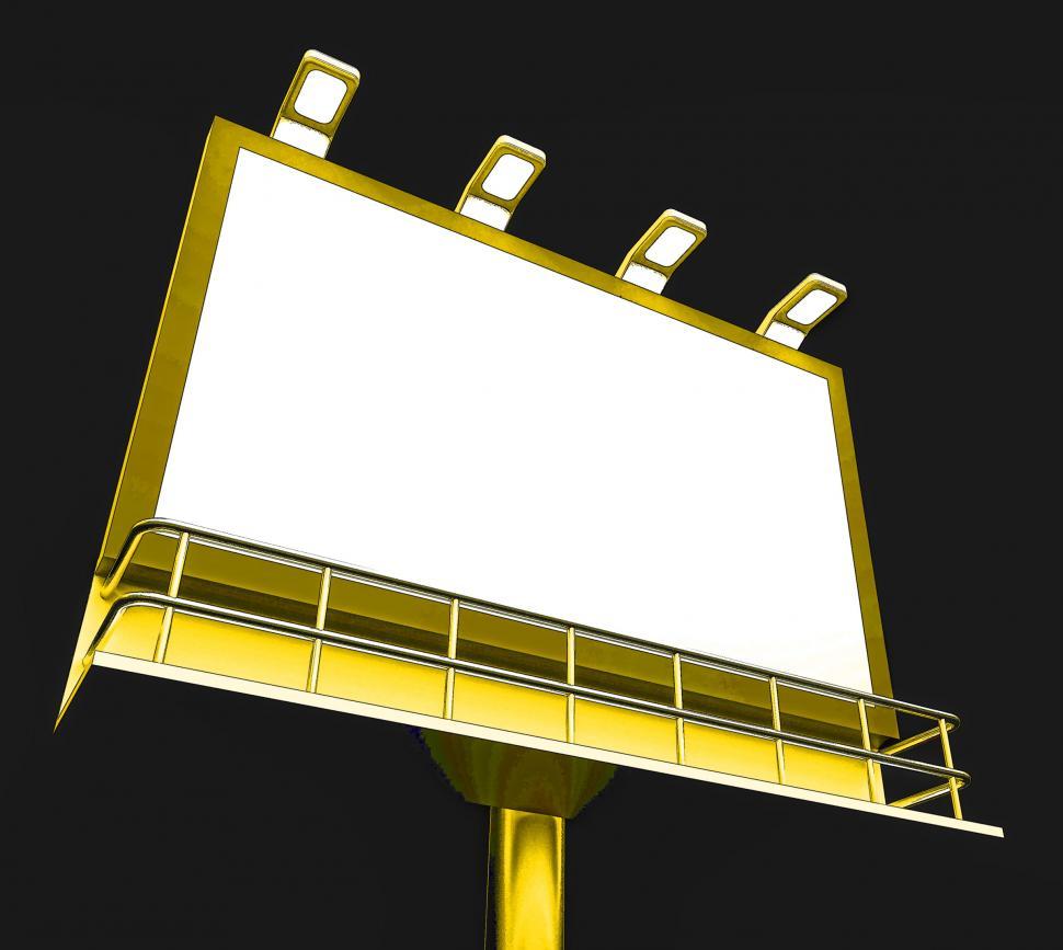 Free Image of Blank Billboard Copy space Shows Advertising Space 
