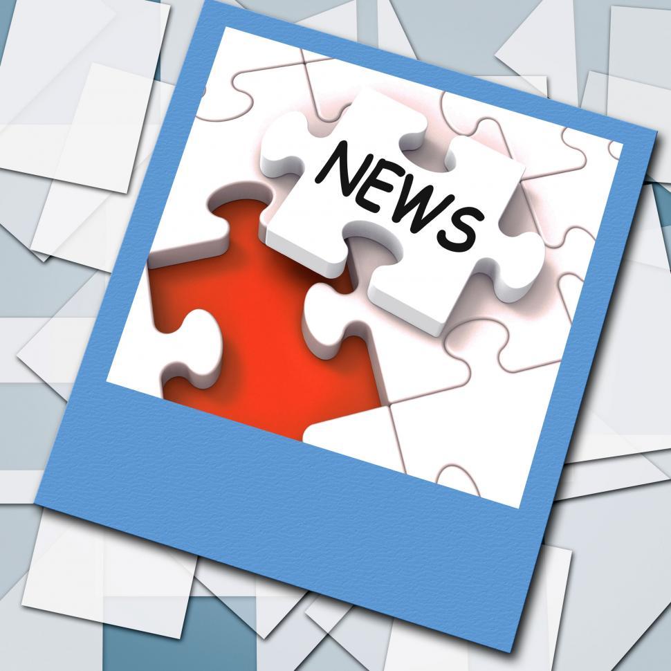 Free Image of News Photo Means Online Updates And Headlines 