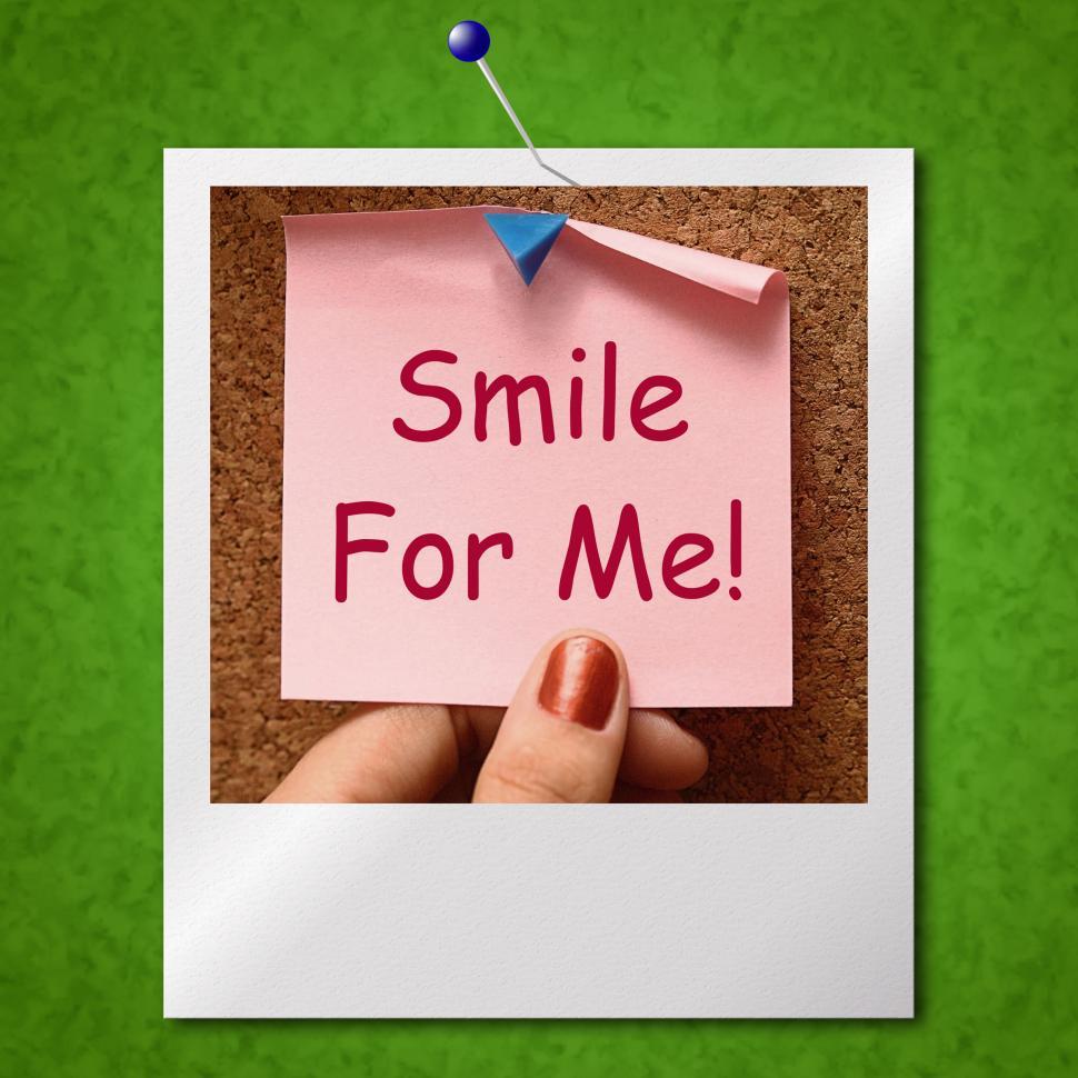 Free Image of Smile For Me Photo Means Be Happy Cheerful 