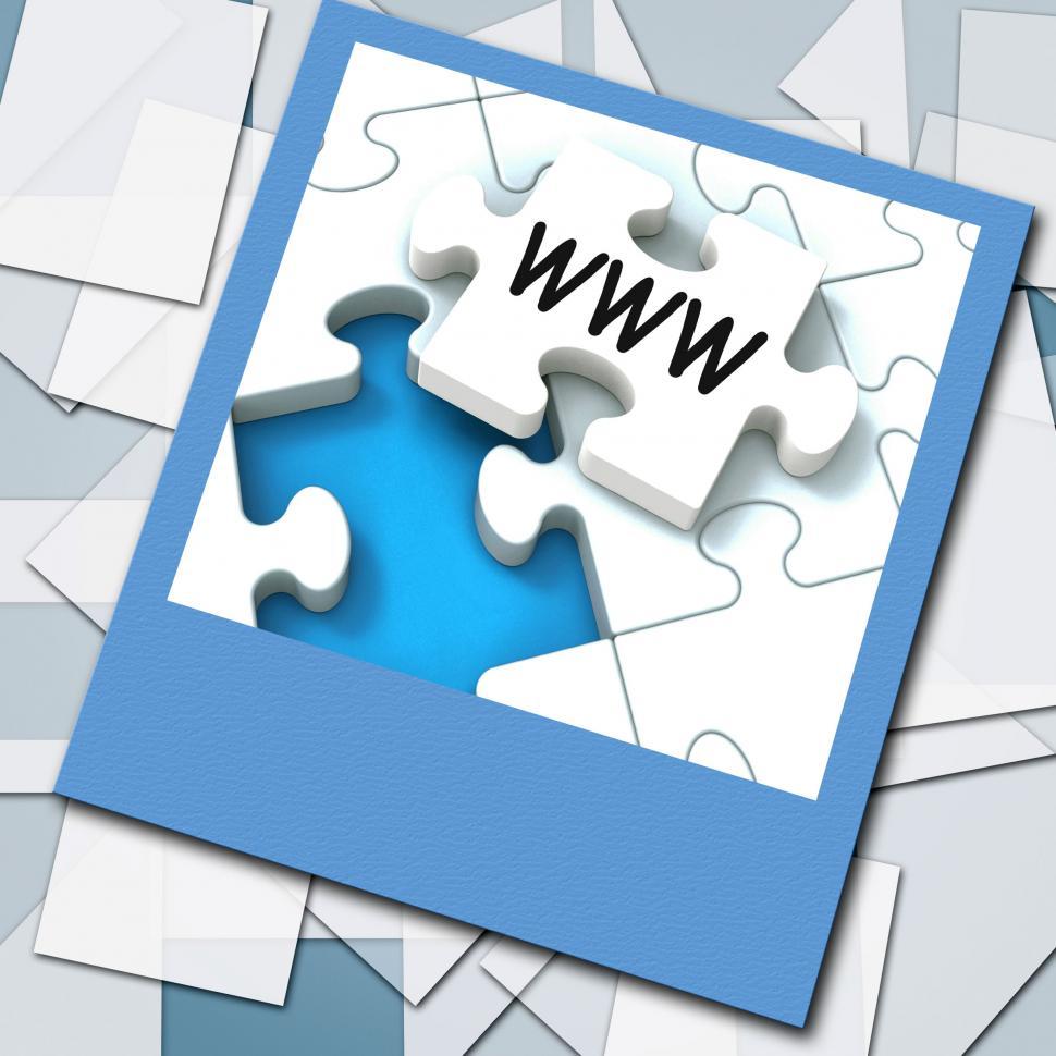 Free Image of WWW Photo Means Internet Website Or Network 