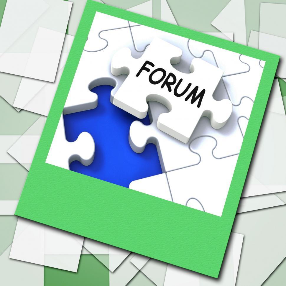 Free Image of Forum Photo Means Online Networks And Chat 