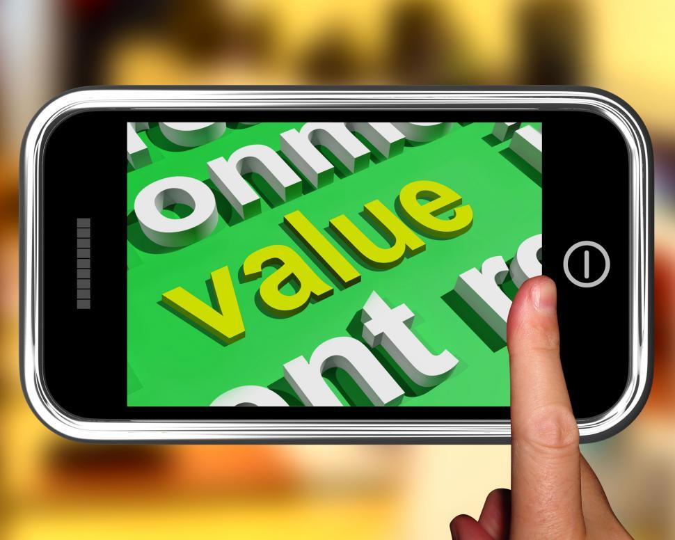 Free Image of Value In Word Cloud Shows Worth Importance Or Significance 