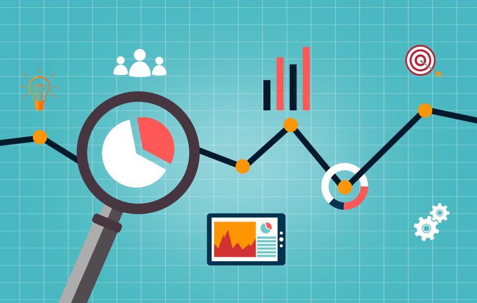 Free Image of Web analytics concept 