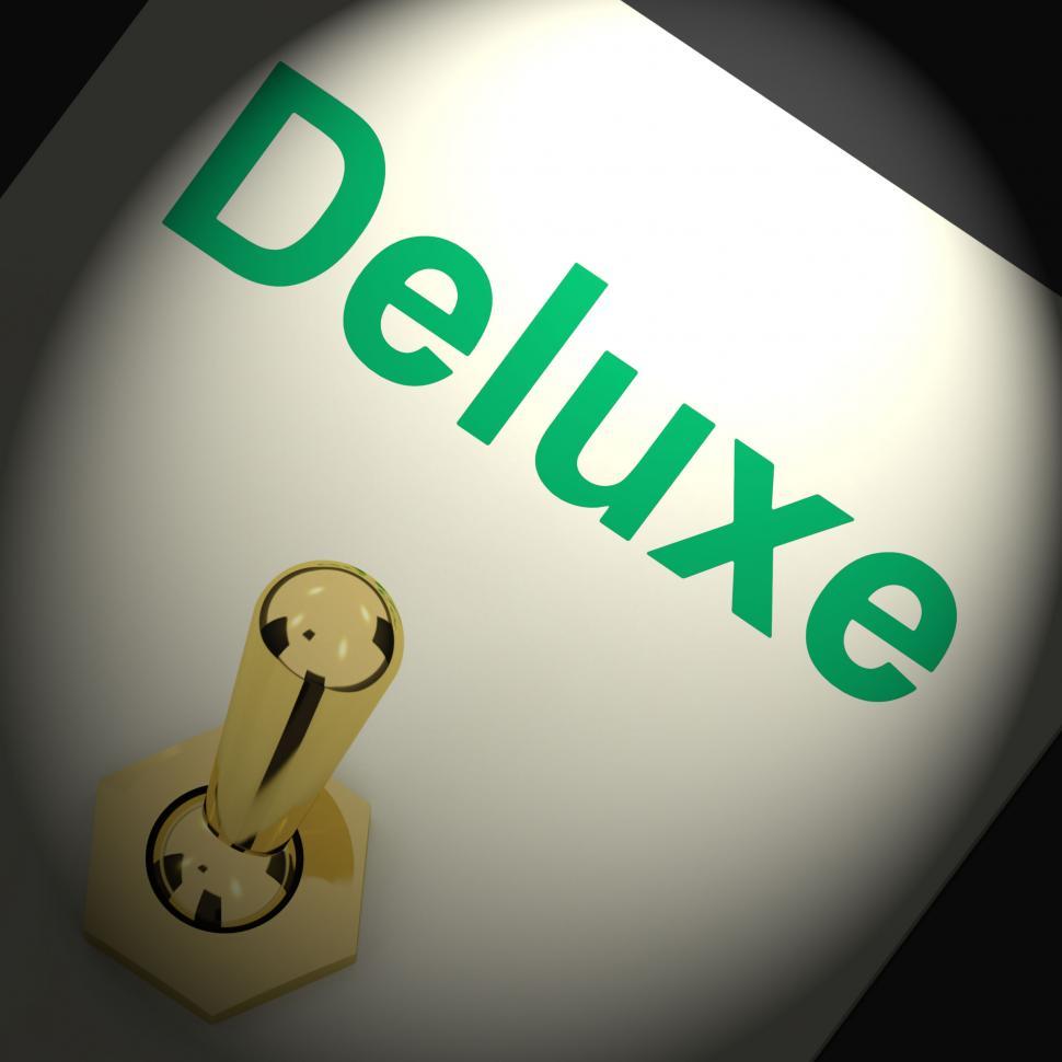 Free Image of Deluxe Switch Shows Great Premium Luxurious Luxury 