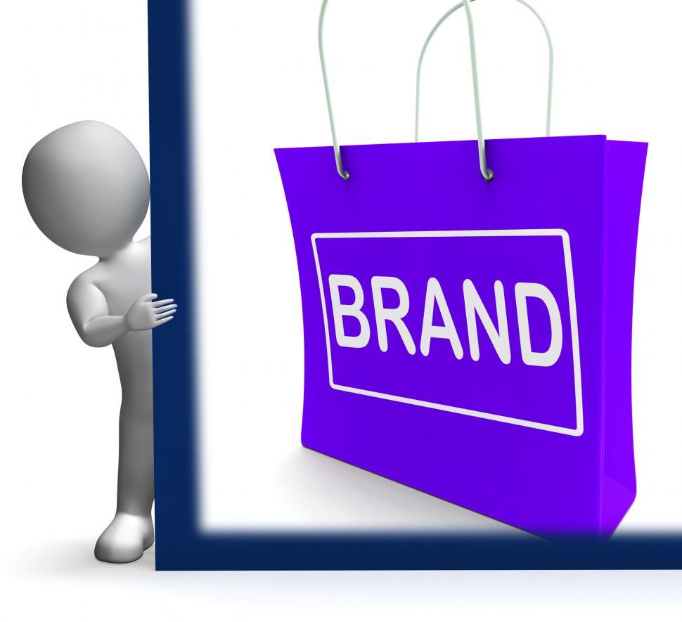 Free Image of Brand Shopping Sign Shows Branding Trademark Or Label 