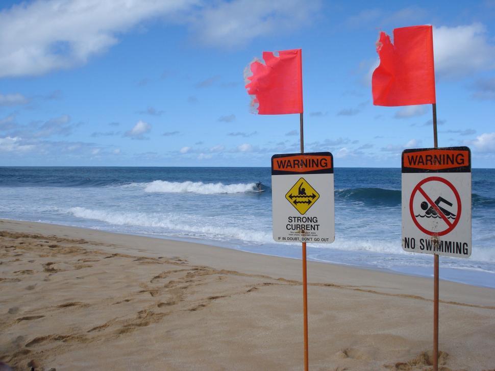 Free Image of No swimming  