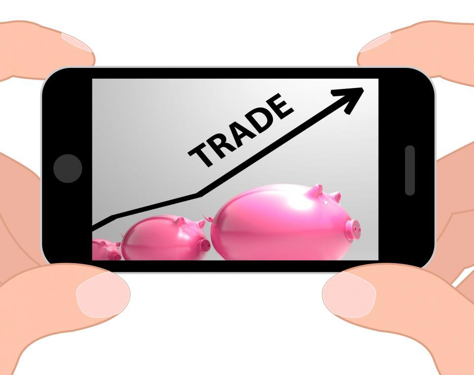 Free Image of Trade Graph Displays Increase In Buying And Selling 