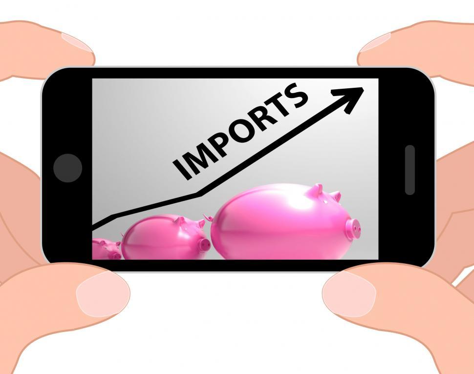 Free Image of Imports Arrow Displays Buying And Importing International Produc 