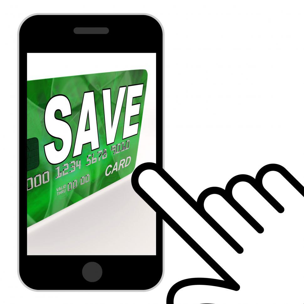Free Image of Save Bank Card Displays Savings Account And Money Reserves 