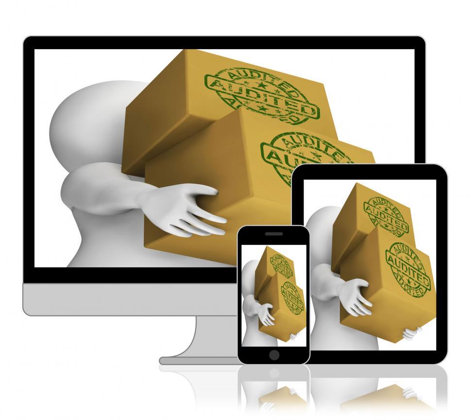 Free Image of Audited Boxes Displays Company Finances And Accounts Are Assesse 