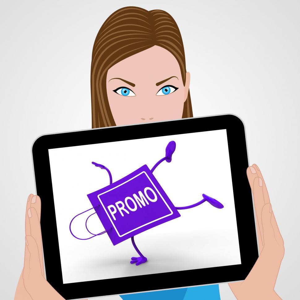 Free Image of Handstand Promo Shopping Bag Displays Discount Reduction Or Save 