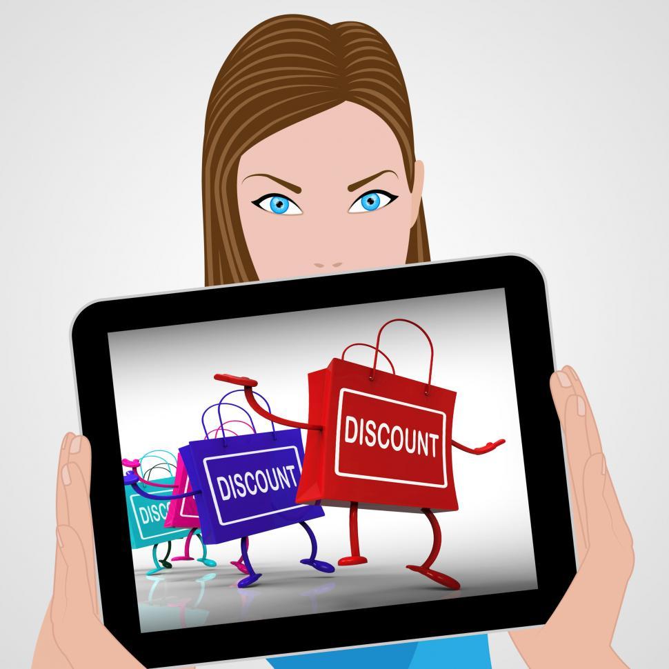 Free Image of Discount Bags Displays Discounts, Sales, and Bargains 