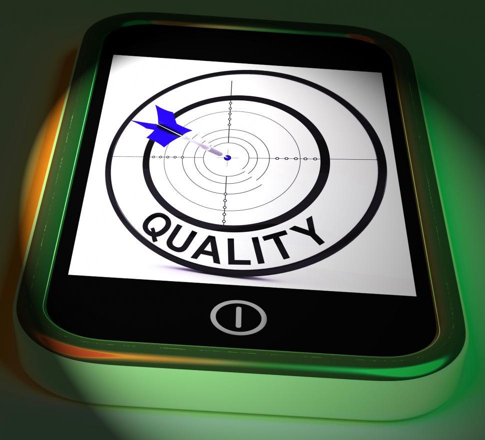 Free Image of Quality Smartphone Displays Excellent Goods And Customer Satisfa 