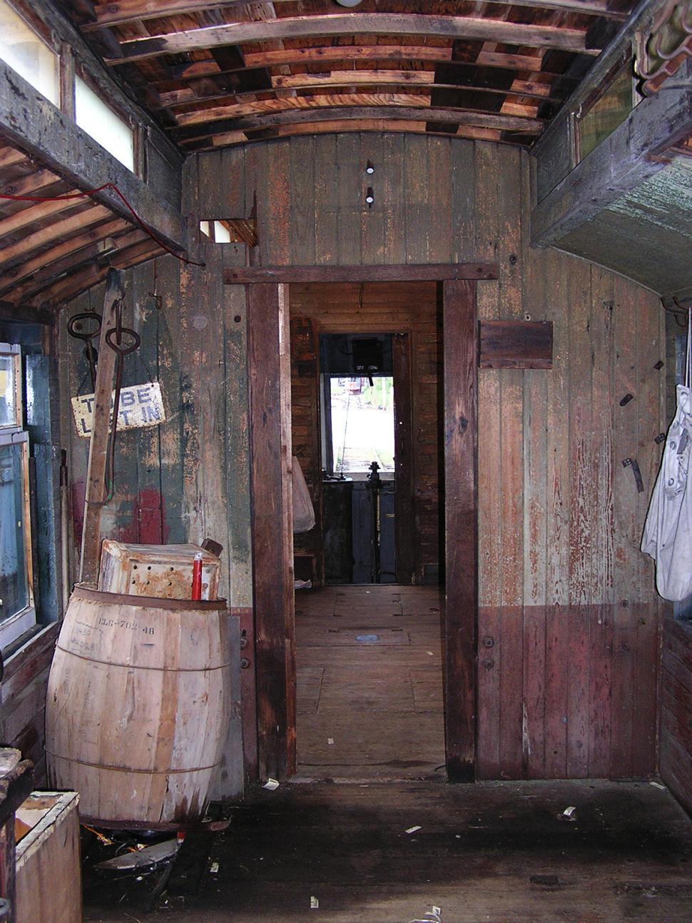 Free Image of Baggage Car 