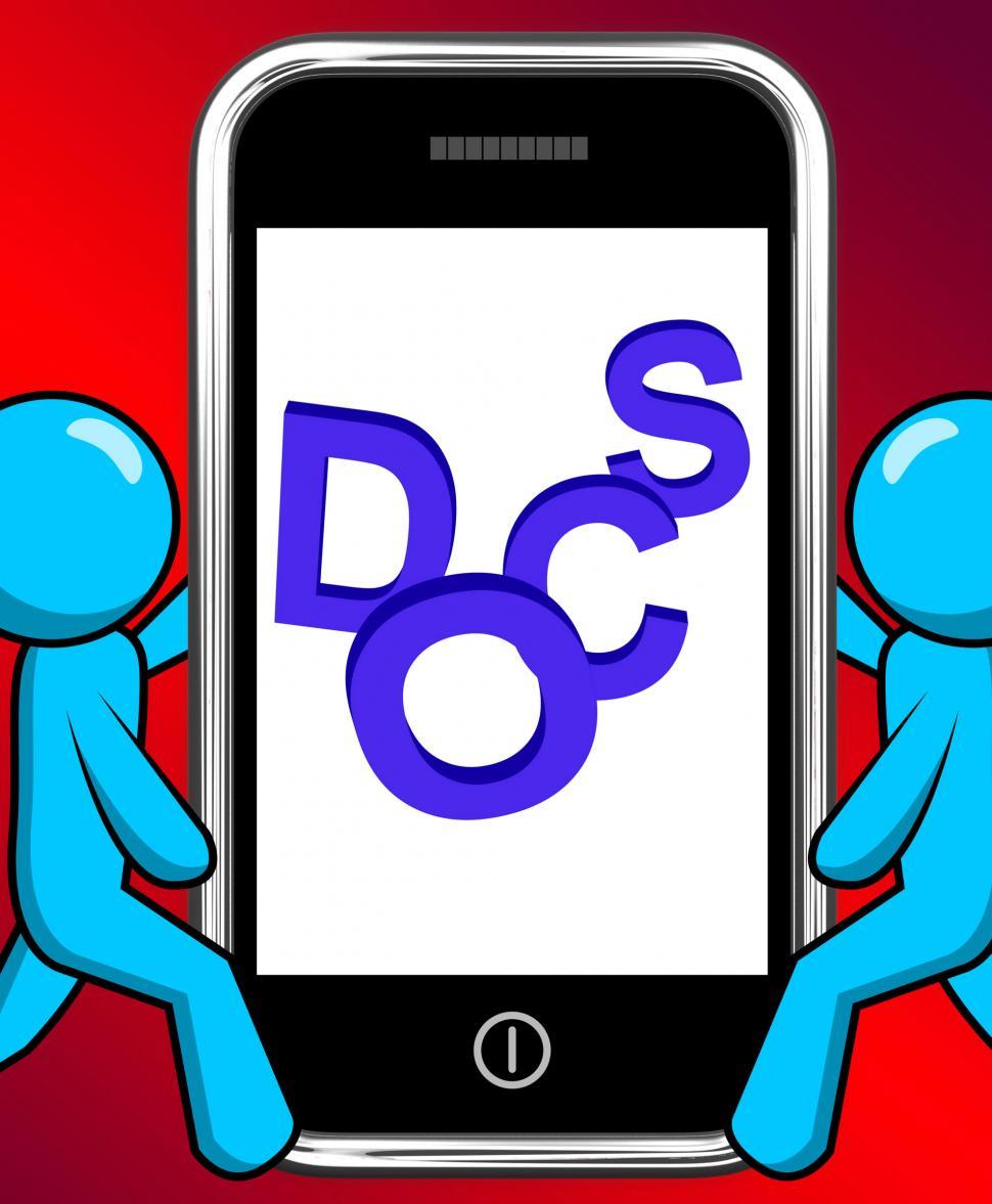 Free Image of Docs On Phone Displays Call For Medical Help 