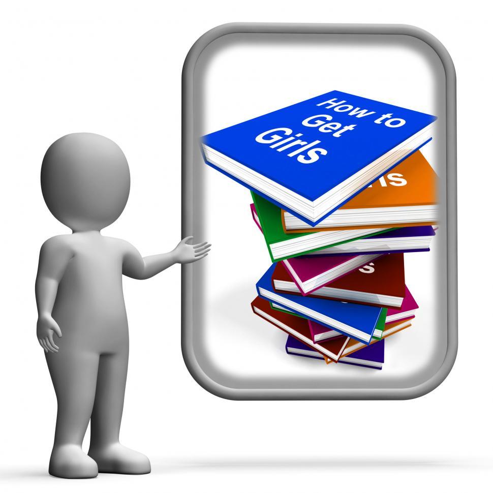 Free Image of How To Get Girls Book Stack Displays Improved Score With Chicks 