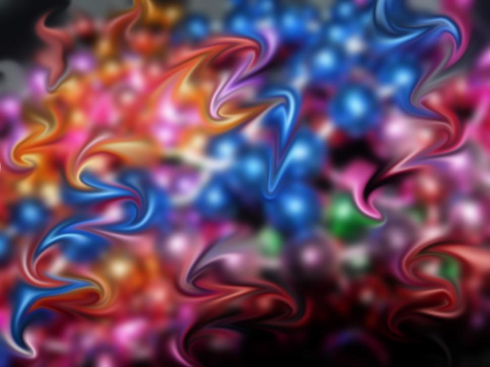 Free Image of Digital Art Beads 
