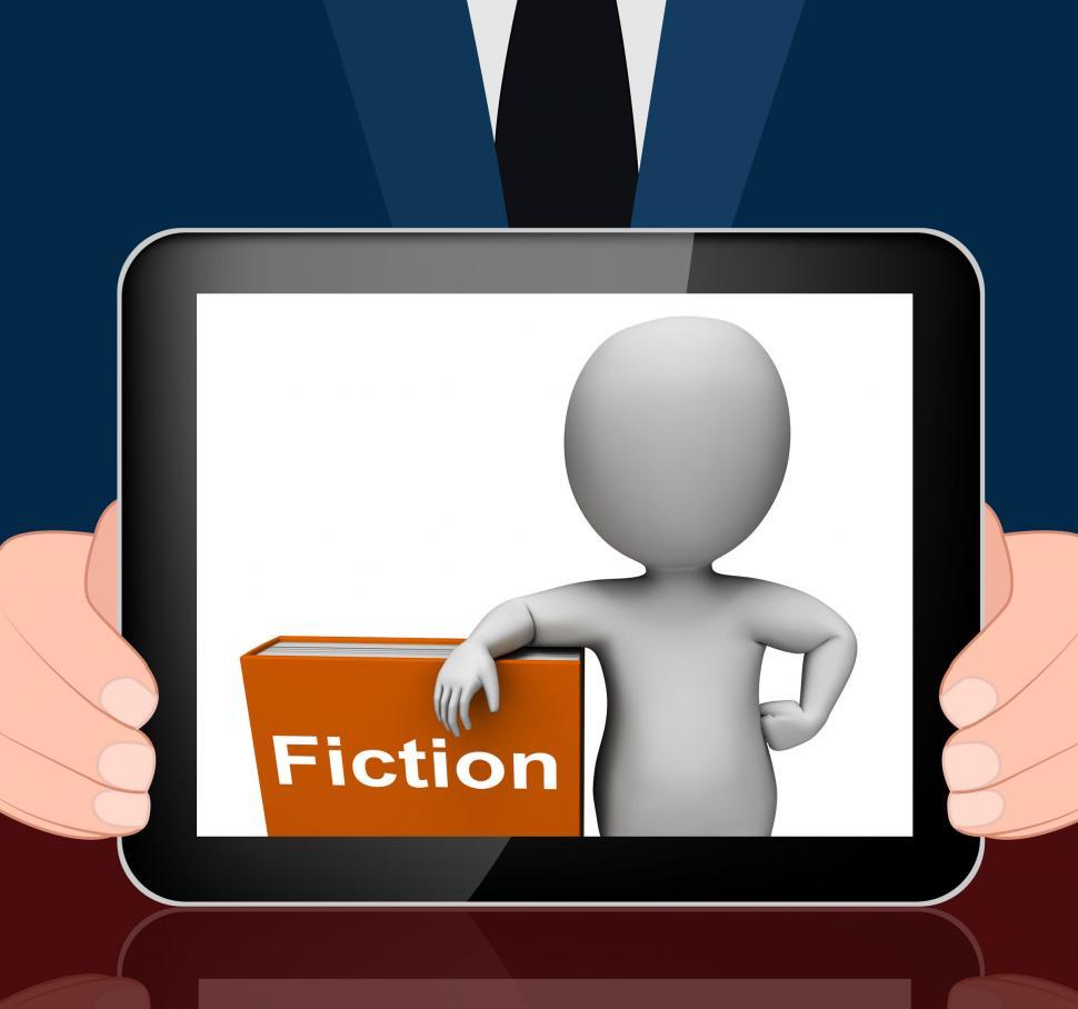 Free Image of Fiction Book And Character Displays Books With Imaginary Stories 