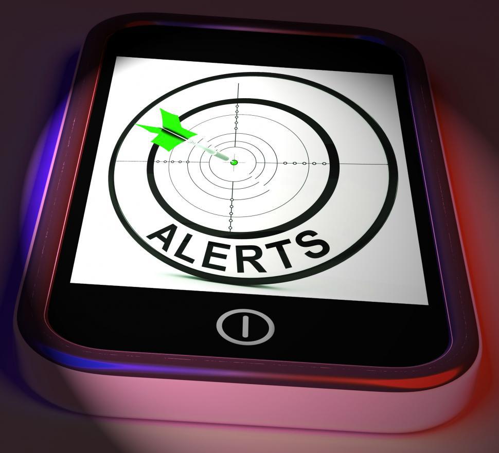 Free Image of Alerts Smartphone Displays Phone Reminder Or Alarm 