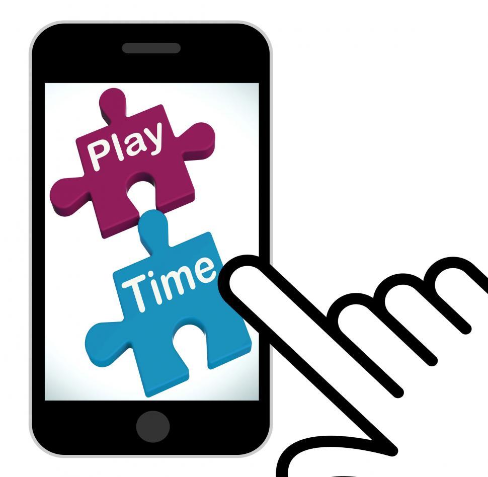 Free Image of Play Time Puzzle Displays Fun And Leisure For Children 