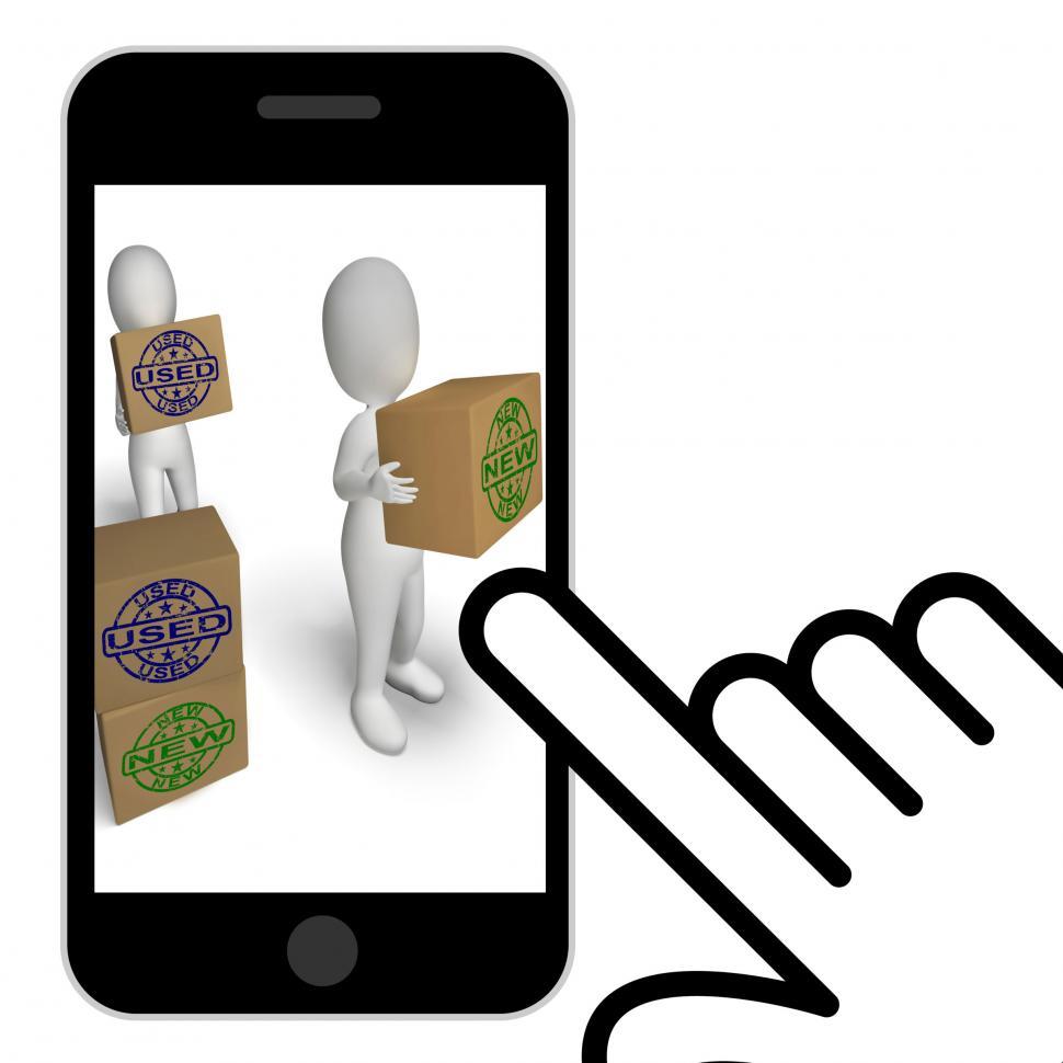 Free Image of New And Used Boxes Displays Newly Arrived And Second-Hand Produc 