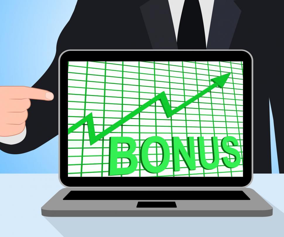 Free Image of Bonus Chart Graph Displays Increase Reward Or Perk 