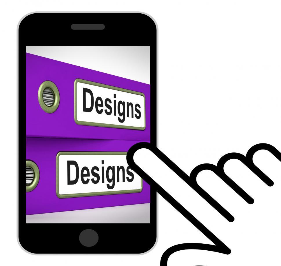 Free Image of Designs Folders Displays Style Of Product Or Publication 