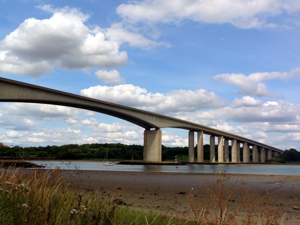Free Image of Orwell Bridge 