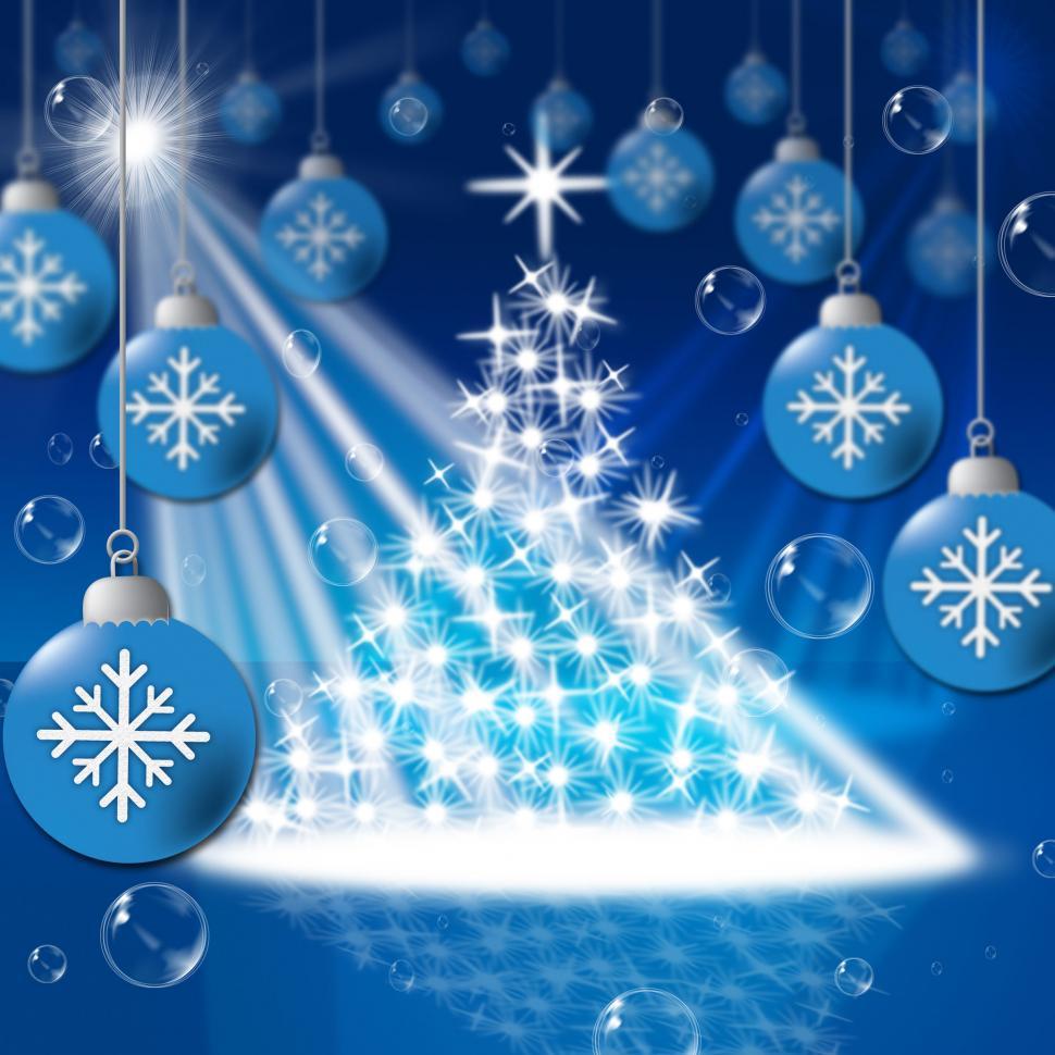 Free Image of Xmas Balls Represents Merry Christmas And Decoration 