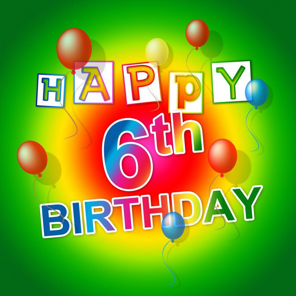 Free Image of Happy Birthday Indicates Fun Congratulation And Joy 