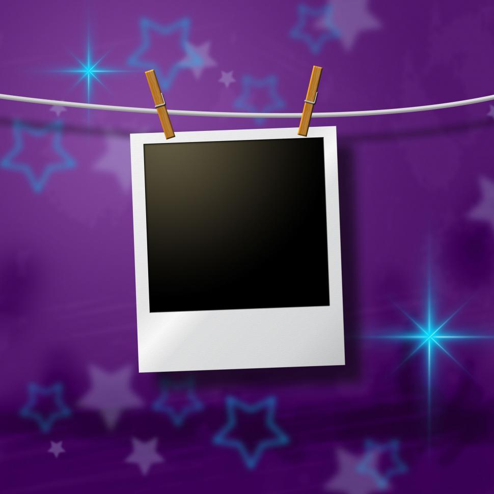 Free Image of Photo Frames Represents Blank Space And Background 