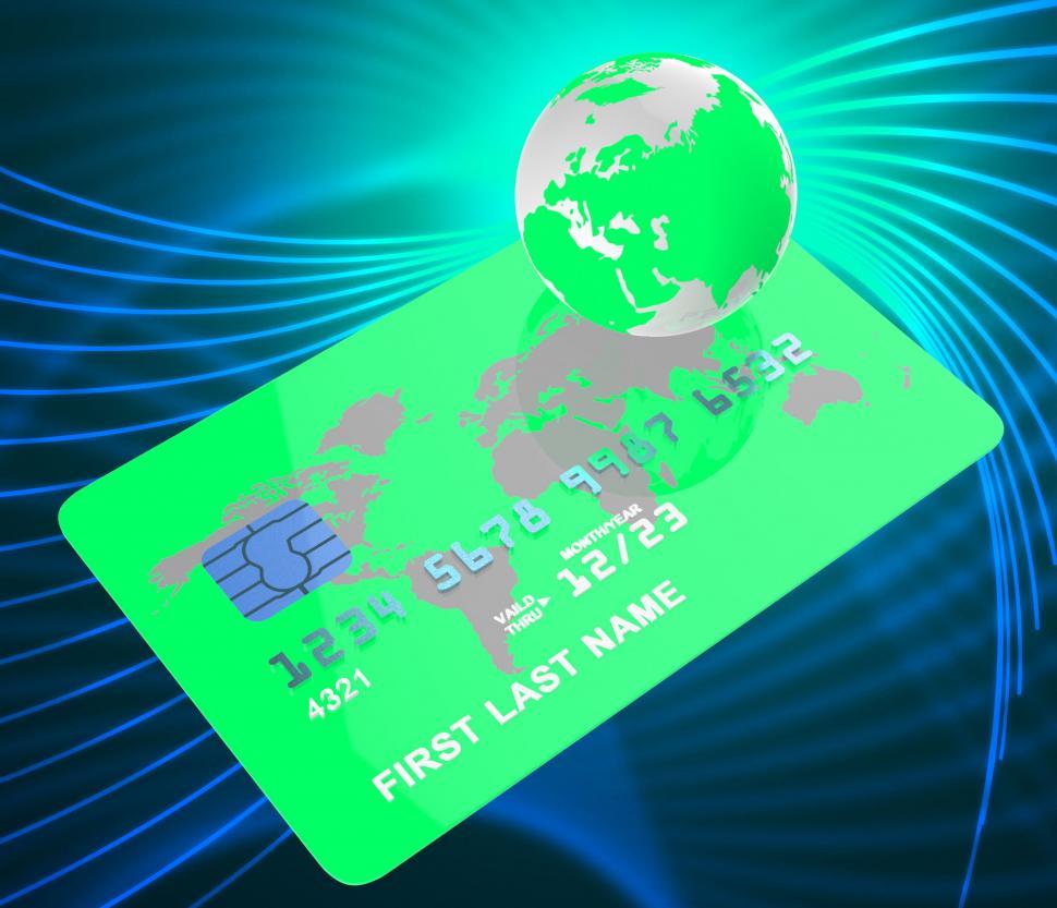 Free Image of Credit Card Represents Debit Commerce And Credit-Card 