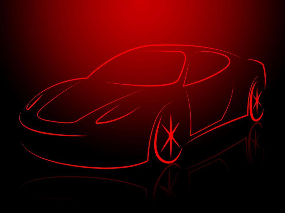 Free Image of Sportscar Modern Represents Sports-Car Supercar And Autosport 