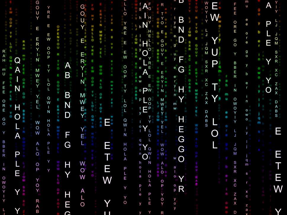 Free Image of Background Tech Shows Digitally Decoded And Backdrop 