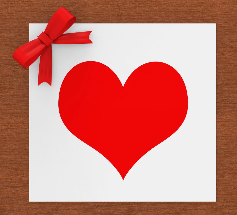 Free Image of Copyspace Heart Represents Valentine Day And Love 