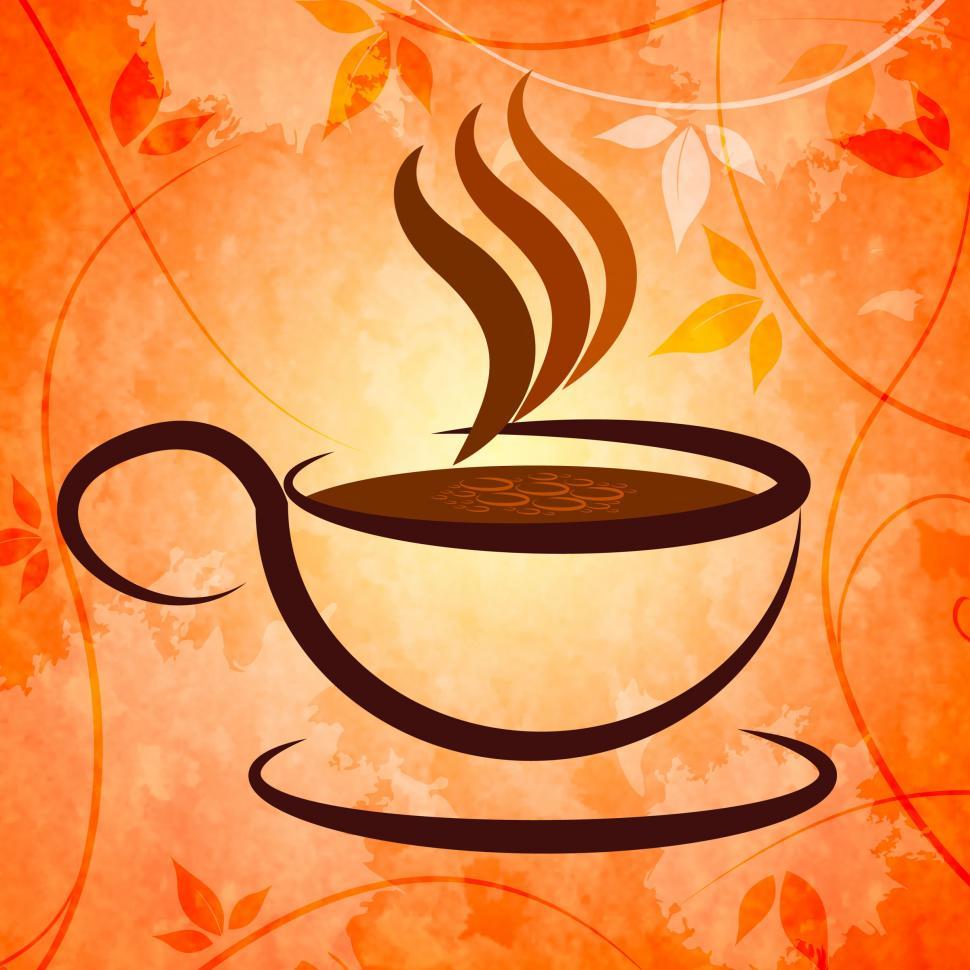 Free Image of Cup And Saucer Represents Coffee Shop And Beverage 