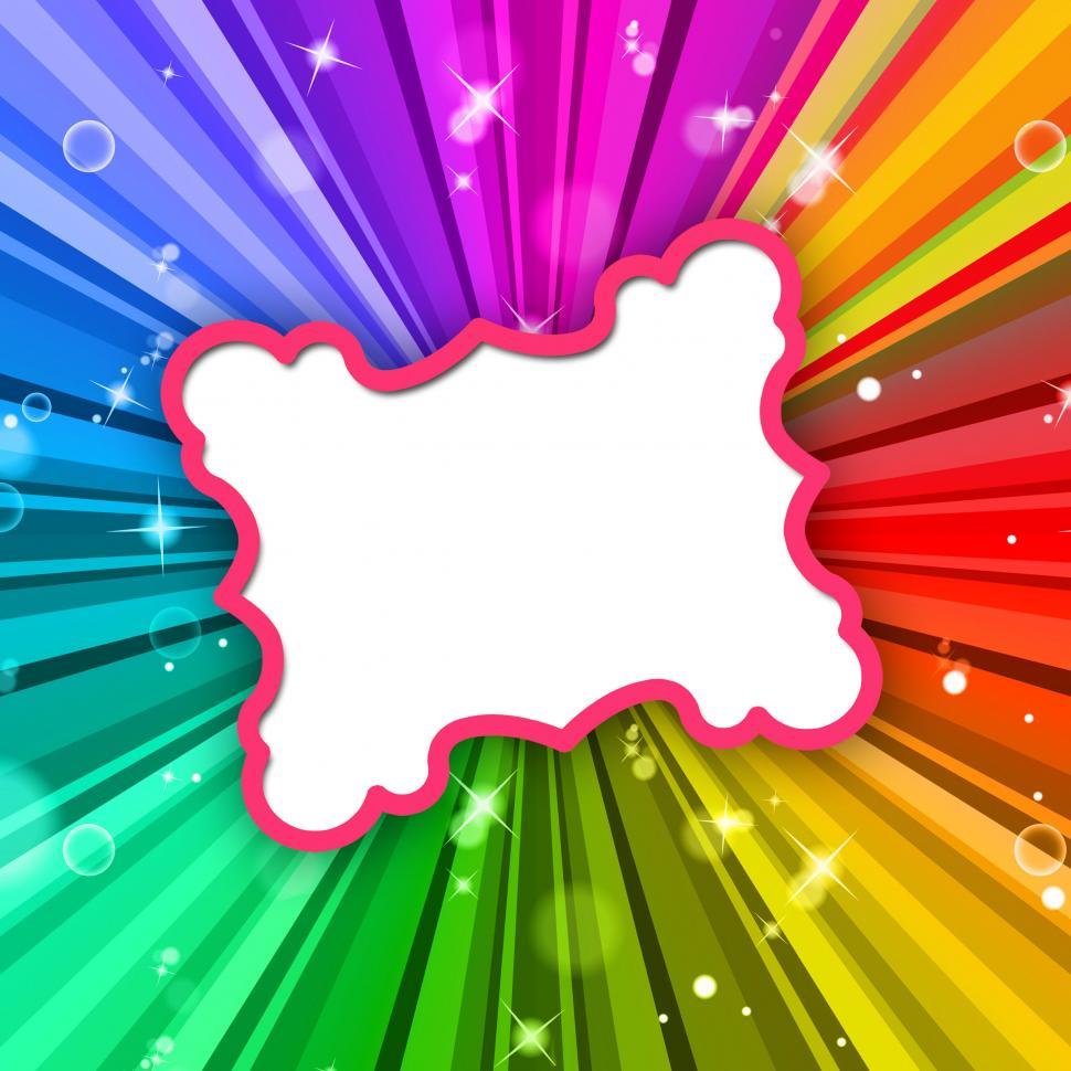 Free Image of Rays Color Represents Frame Colour And Radiate 