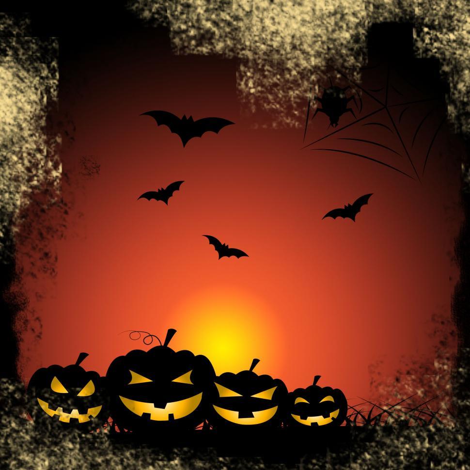 Free Image of Bats Pumpkin Shows Trick Or Treat And Celebration 
