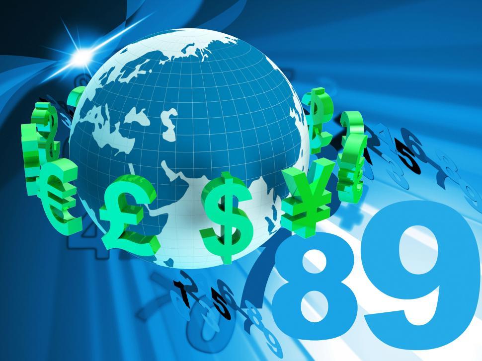 Free Image of Pounds Dollars Shows Euro Sign And Euros 
